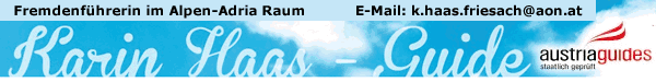 Karin Haas - Stadtf&uuml;hrungen K&auml;rnten - Guide K&auml;rnten - Alpe Adria